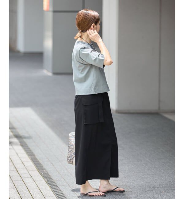 IENA「《追加予約/新色あり》ハイツイストペンシルロングスカート」|スカート|