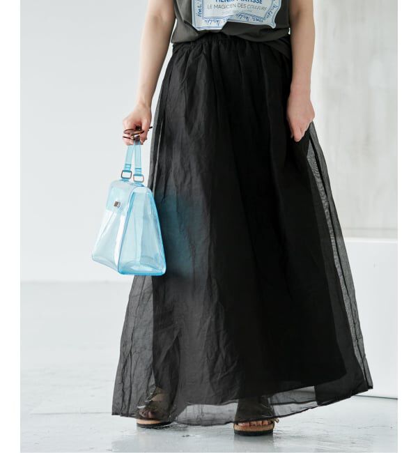 IENA「《予約》MARILYN MOON/マリリンムーン sheer cotton 2way op ワンピース 4263-105」|ワンピース|