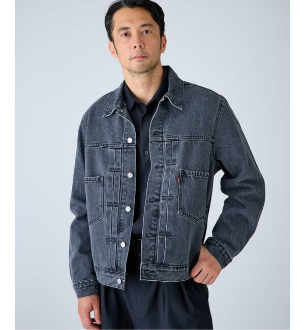 EDIFICE「《予約》Levi&rsquo;s(リーバイス) 別注 2nd Type トラッカー ジャケット」|デニムジャケット|