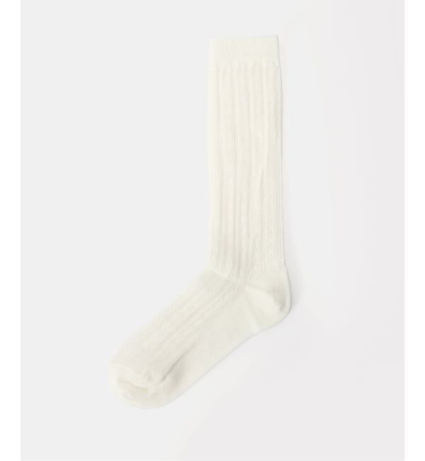 JOURNAL STANDARD「【MARCOMONDE / マルコモンド】  eyelet socks」|ソックス|ホワイト
