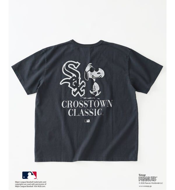 JOURNAL STANDARD relume「PEANUTS / ピーナッツ 別注 MLB ベースボール プリントTシャツ」|Tシャツ・カットソー|