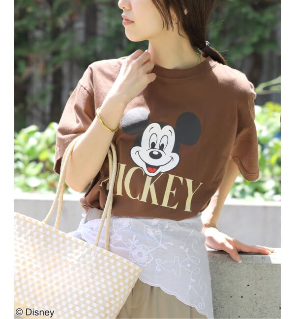 JOURNAL STANDARD relume「《追加》【GOOD ROCK SPEED / グッドロックスピード】＜MICKEY MOUSE＞Tシャツ」|Tシャツ・カットソー|ブラウン