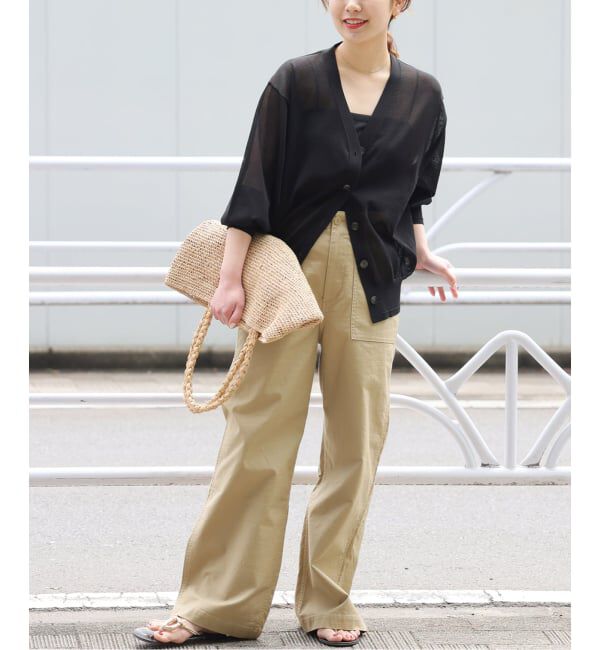 JOURNAL STANDARD relume「《追加2》サマーニットVネックカーディガン」|カーディガン|