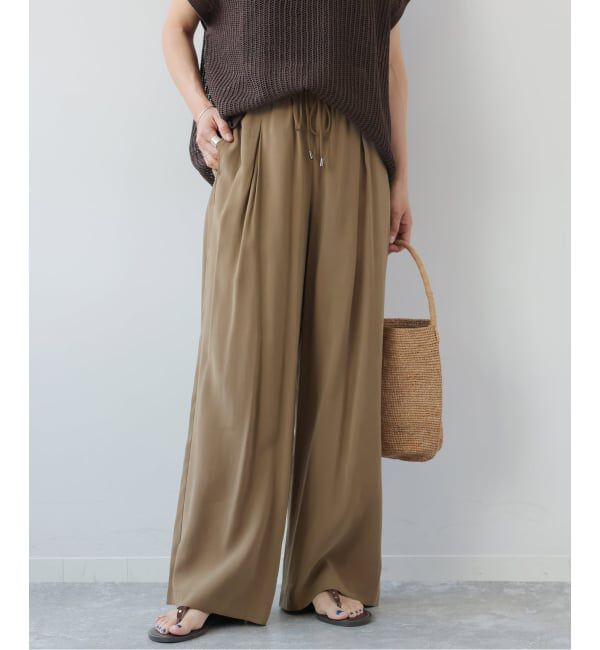 JOURNAL STANDARD relume「フィブリルインタックイージーパンツ」|その他|ベージュ