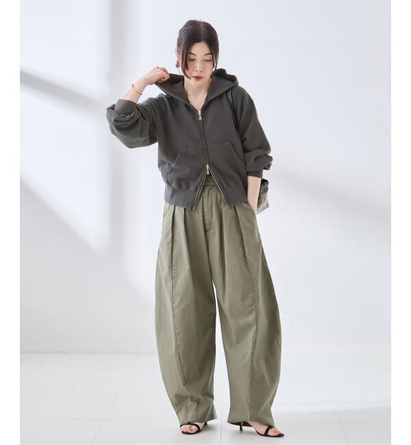 journal standard L'essage「《予約》スウェットジップフーディ」|パーカー|