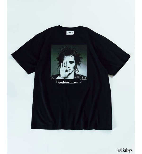 JOURNAL STANDARD「忌野清志郎 &times; 操上和美 &times; JOURNAL STANDARD プリント Tシャツ」|Tシャツ・カットソー|ブラック