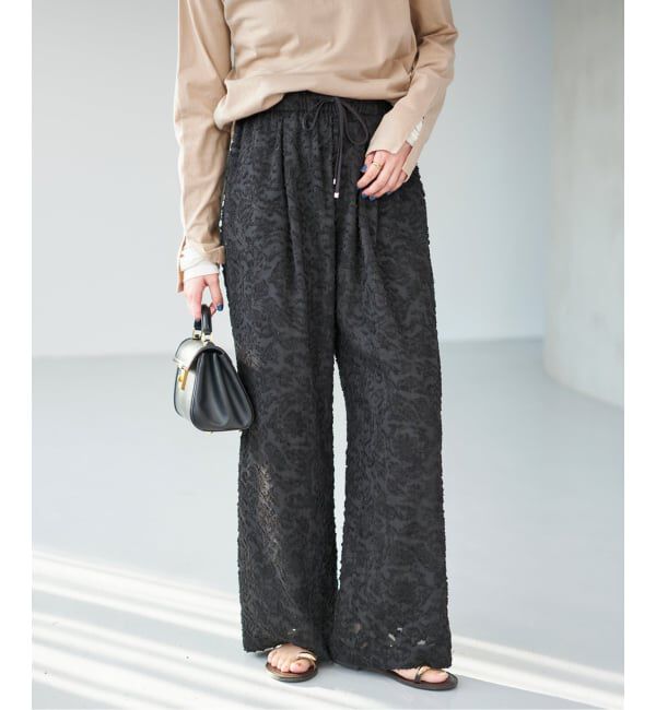 Spick and Span「《追加》シアージャガードイージーパンツ」|その他|