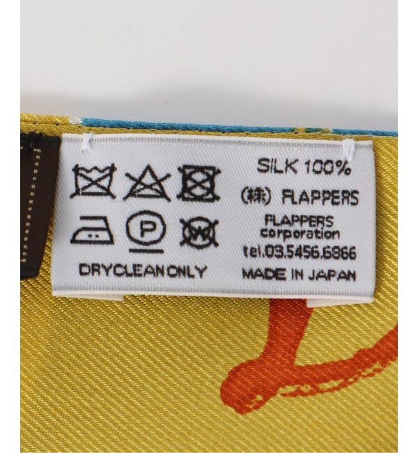 Spick and Span「manipuri/マニプリ ダイヤ三角Wスカーフ シャングリラ」|バンダナ・スカーフ|