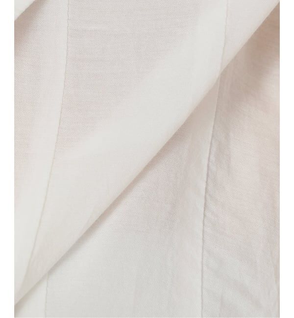 Spick and Span「《手洗い可》C/Rボイルタックノースリーブブラウス」|シャツ・ブラウス|