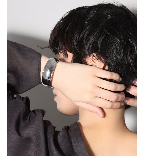 Spick and Span「【SAMH by LILAS】20mmワイドバングル SV」|ブレスレット・バングル|