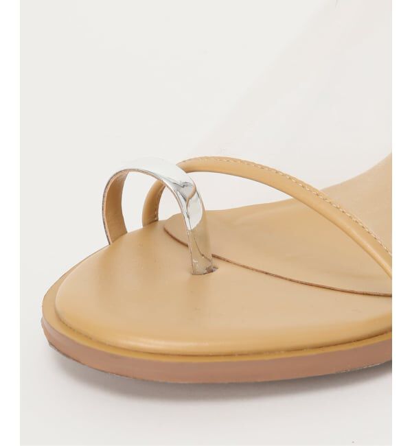 NOBLE「《追加》LE VERNIS/ルベル二 Toe ring sandals」|サンダル|