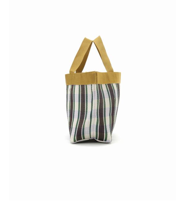 Spick and Span「ne Quittez pas / ヌキテパ Multi Stripe Mesh Small Bag」|ハンドバッグ|