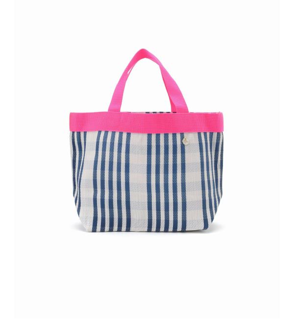 Spick and Span「ne Quittez pas / ヌキテパ Multi Stripe Mesh Small Bag」|ハンドバッグ|