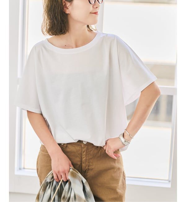 Spick and Span「ドルマンスリーブTシャツ」|Tシャツ・カットソー|ホワイト