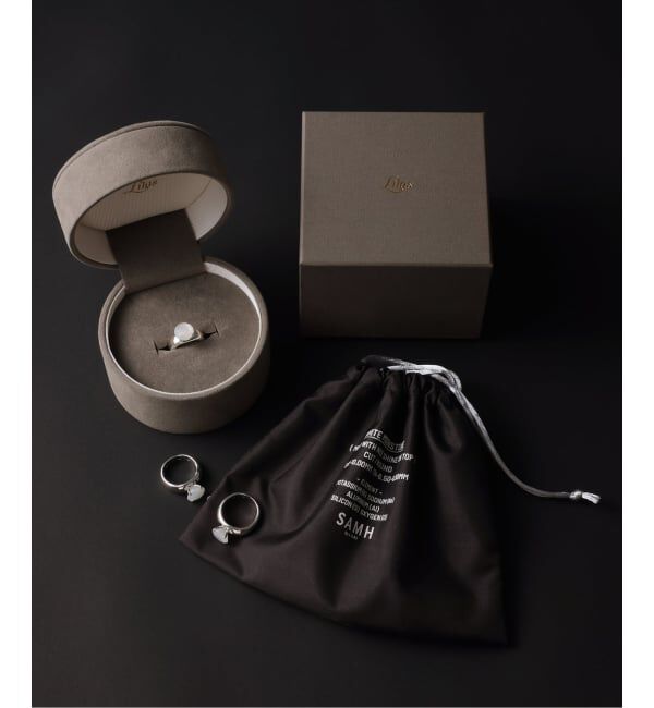 Spick and Span「【SAMH by LILAS】 MELTED MOON RING SV」|リング|