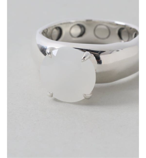 Spick and Span「【SAMH by LILAS】 MELTED MOON RING SV」|リング|