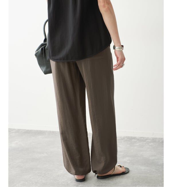 Spick and Span「《追加予約》ドレープツイルイージーファティーグパンツ」|その他|
