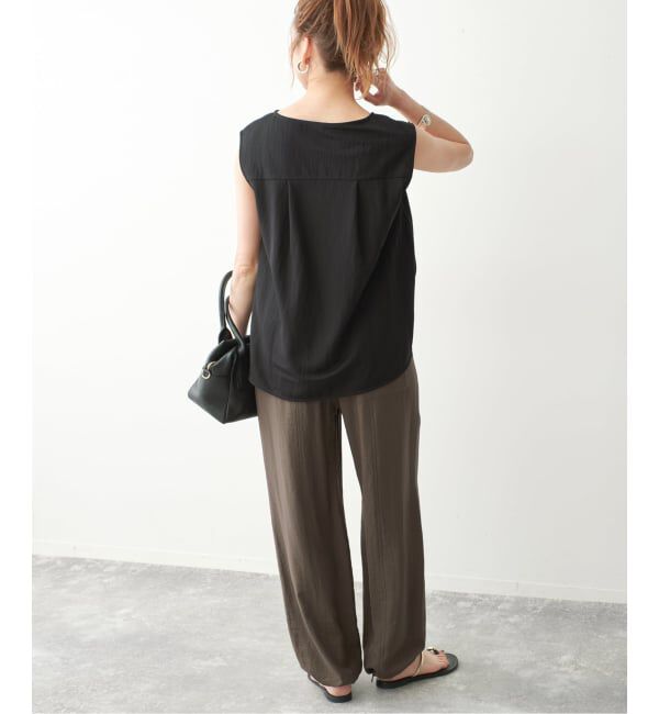 Spick and Span「《追加予約》ドレープツイルイージーファティーグパンツ」|その他|