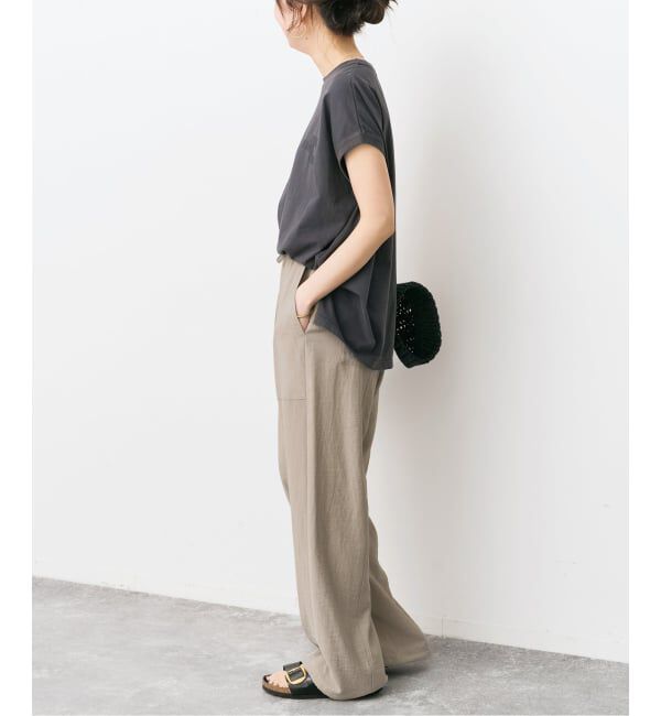 Spick and Span「《追加予約》ドレープツイルイージーファティーグパンツ」|その他|