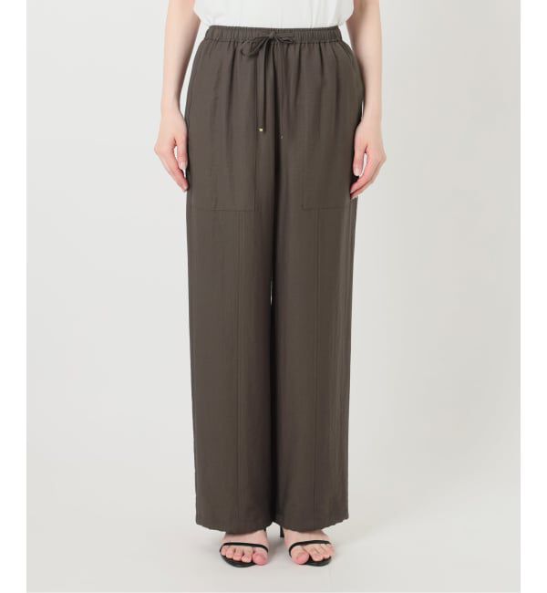 Spick and Span「《追加予約》ドレープツイルイージーファティーグパンツ」|その他|