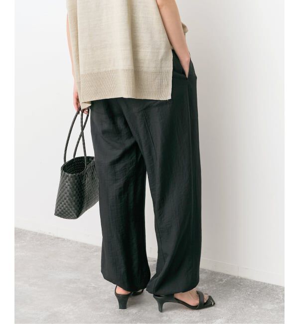 Spick and Span「《追加予約》ドレープツイルイージーファティーグパンツ」|その他|