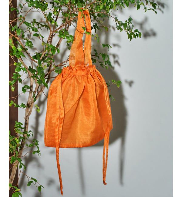 GRISE「THE BAGMATI/バクマティ SHEER BAG」|トートバッグ|オレンジ