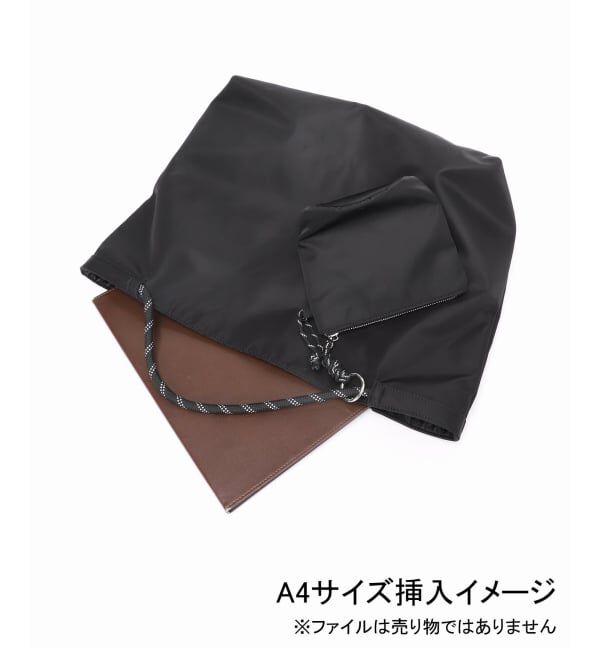  「《追加予約》LETALON nylon big tote」|トートバッグ|