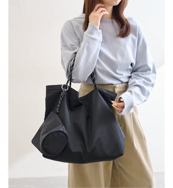  「《追加予約》LETALON nylon big tote」|トートバッグ|