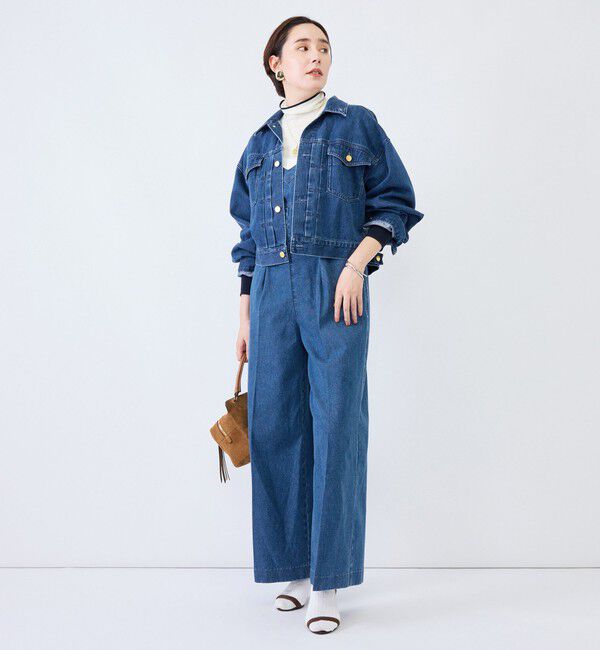 Rie Miller「【RM denim】デニムオールインワン」|オールインワン|