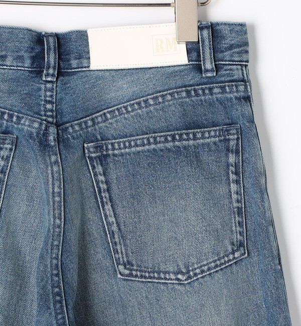 Rie Miller「《5サイズ展開》【RM denim】ルーズワイドデニム」|デニム|