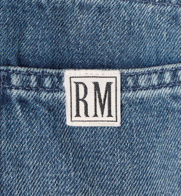 Rie Miller「《5サイズ展開》【RM denim】ルーズワイドデニム」|デニム|