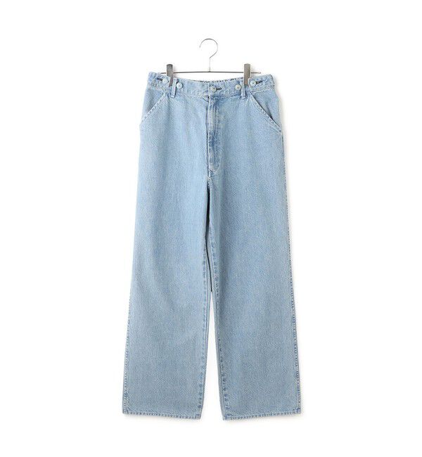 SALON adam et rope'「【KURO for SALON（クロ）】別注EASY TUCK DENIM LIGHT INDIGO / デニムパンツ」|デニム|