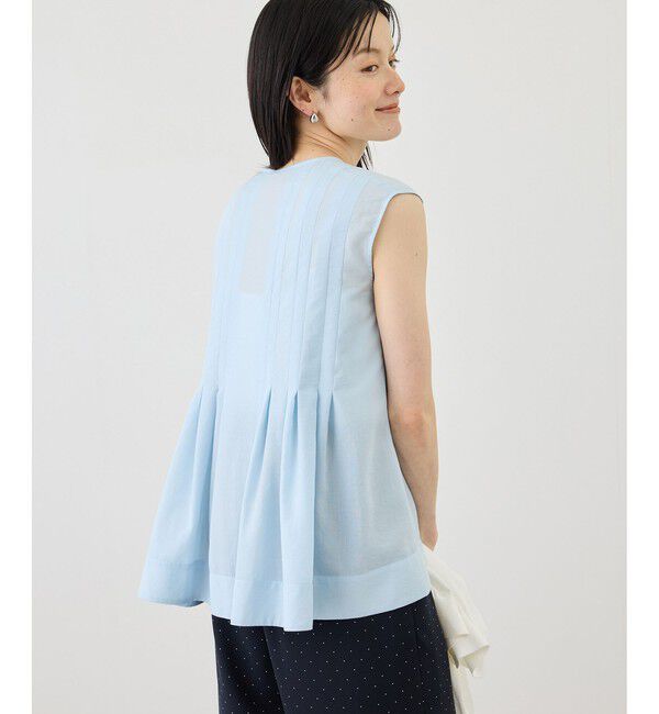 Rope&rsquo;Picnic「【WEB限定カラー】タックデザインシャツ」|シャツ・ブラウス|