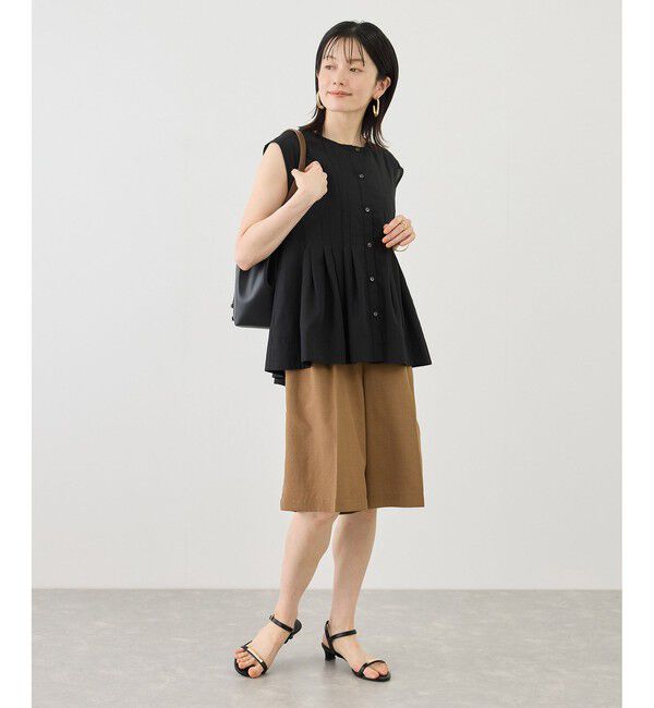 Rope&rsquo;Picnic「【WEB限定カラー】タックデザインシャツ」|シャツ・ブラウス|