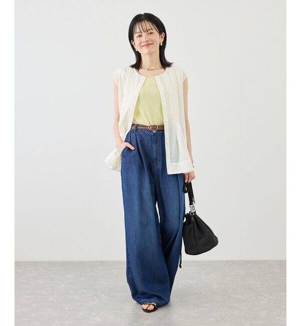 Rope&rsquo;Picnic「【WEB限定カラー】タックデザインシャツ」|シャツ・ブラウス|