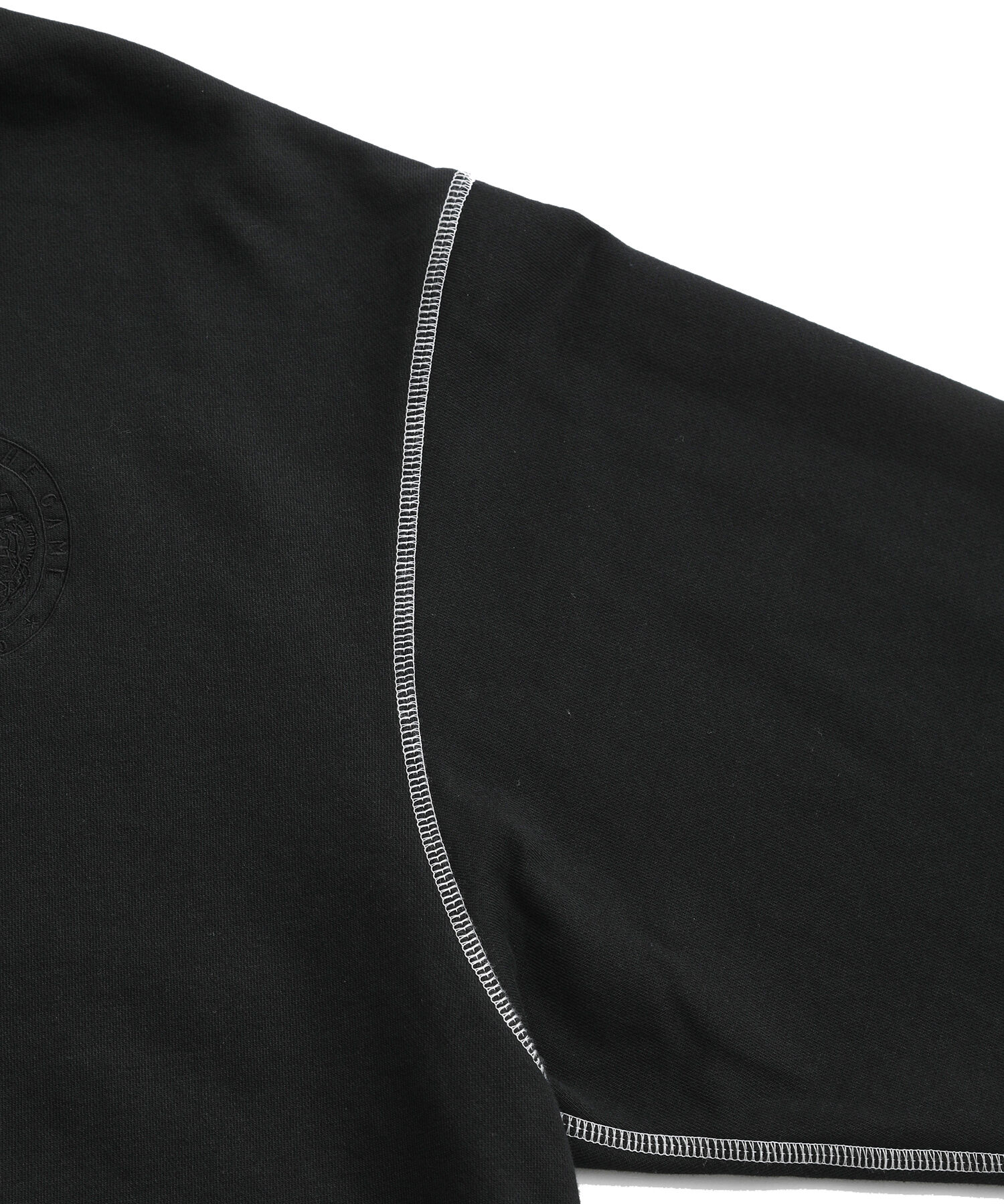 ADAM ET ROPE'「《別注》【SPALDING/スポルディング】EMBROIDERY HALF ZIP POLO SWEAT / UNISEX」|スウェット・ジャージ|