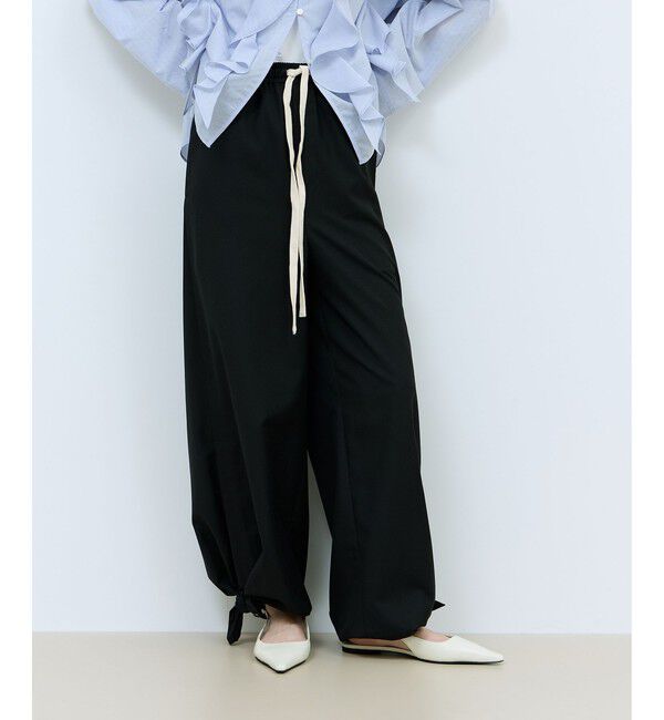 ADAM ET ROPE'「【WEB限定】サイドスリットパンツ」|チノ|