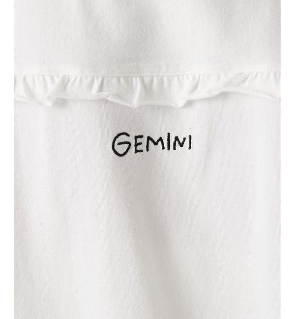  「【GEMINI】 バックフリルカットソー」|Tシャツ・カットソー|