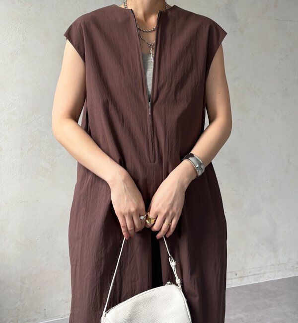  「【WEB限定】ハーフ丈オールインワン」|ワンピース|