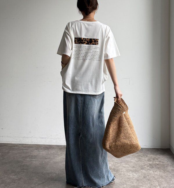  「【WEB限定】Column TEE」|Tシャツ・カットソー|