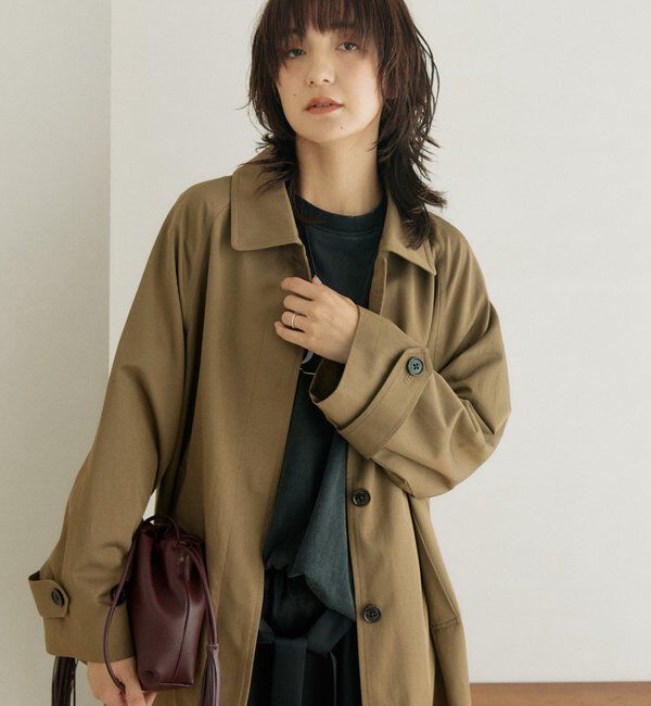  「予約【A・MONN】【新色追加/WEB限定】オーバーステンカラーコート」|その他|