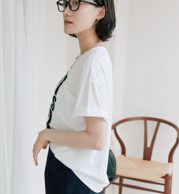  「【接触冷感機能付き/洗濯機洗い可/綿100%】アソートロゴTee」|Tシャツ・カットソー|