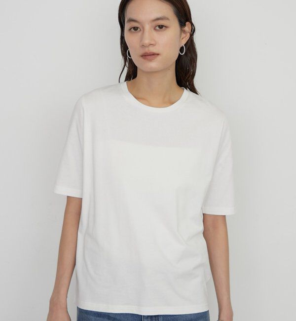  「エッセンシャルT」|Tシャツ・カットソー|オフホワイト