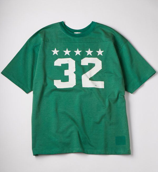  「【FromVintage】ナンバリングフットボールTEE」|Tシャツ・カットソー|グリーン