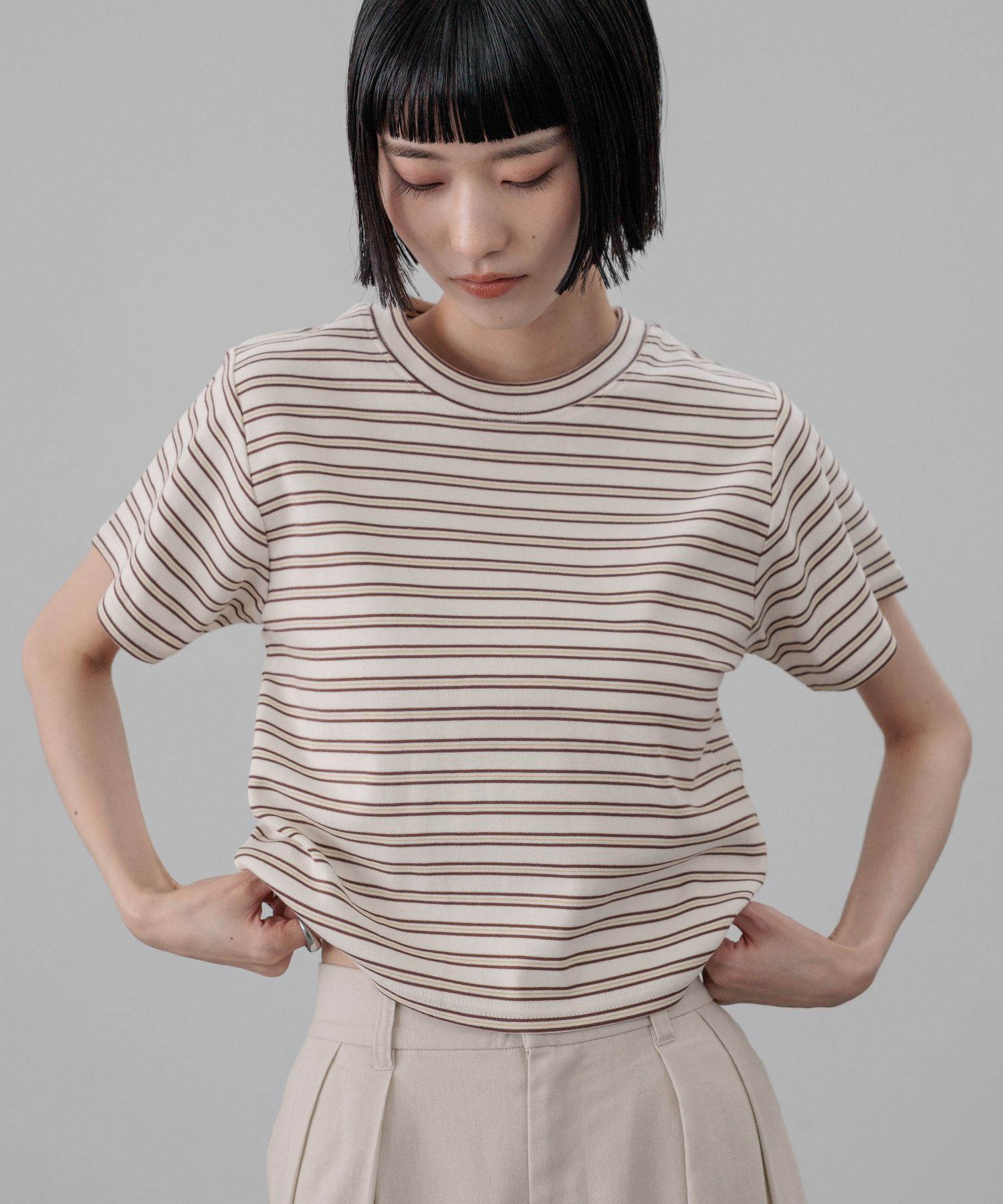 LOWRYS FARM「フライスチビＴＥＥ」|Tシャツ・カットソー|NTLﾎﾞｰﾀﾞｰ