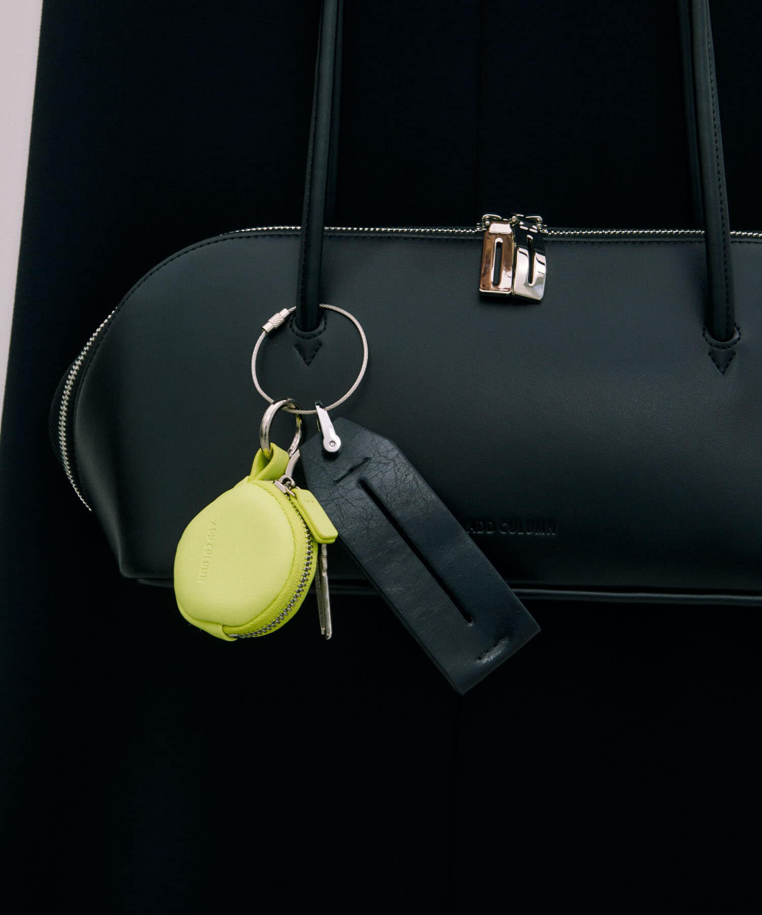 RODE SKO「ADD CULUMN　MACARON KEY CHARM」|チャーム・キーホルダー|イエロー