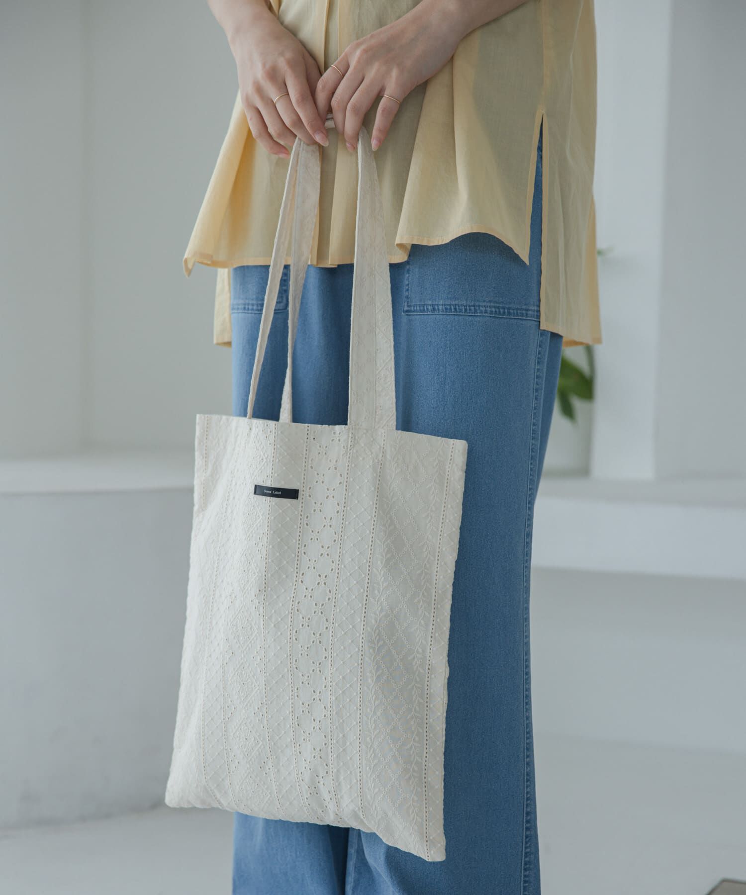 Sonny Label 「コットンレーストートバッグ」|トートバッグ|