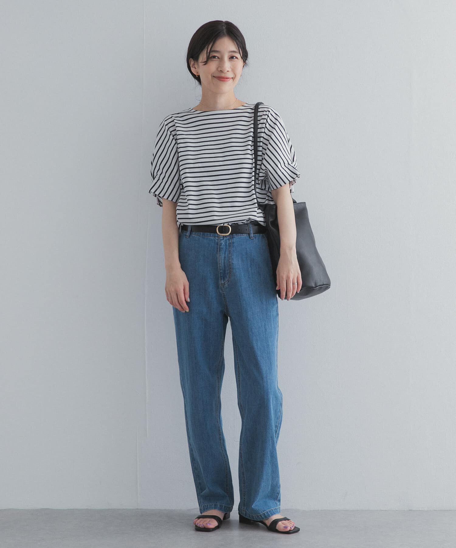 URBAN RESEARCH DOORS「『UR TECH』サマシェアタックスリーブプルオーバー」|Tシャツ・カットソー|