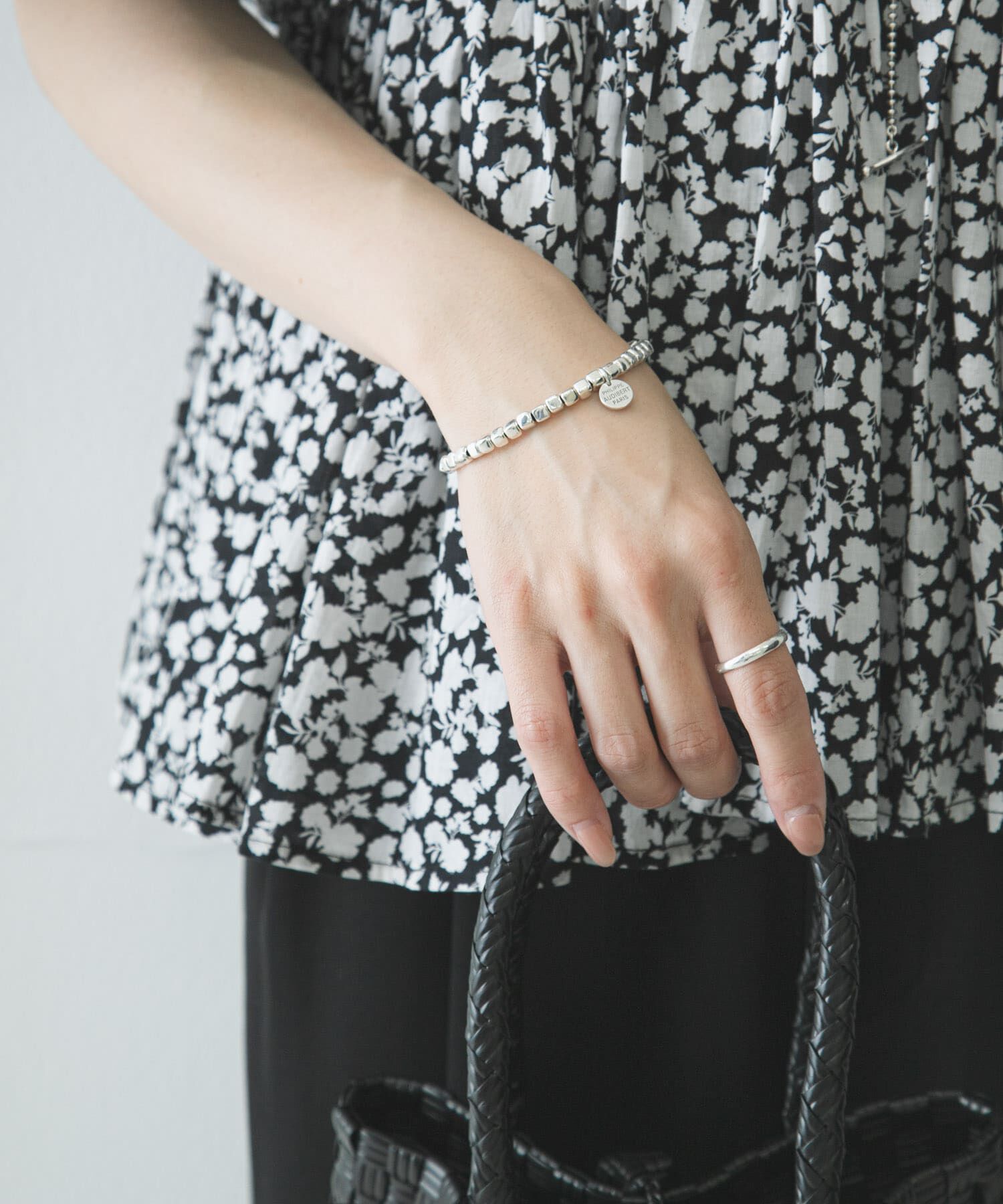 URBAN RESEARCH「PHILIPPE AUDIBERT　SQUARE BRACELET」|ブレスレット・バングル|シルバー
