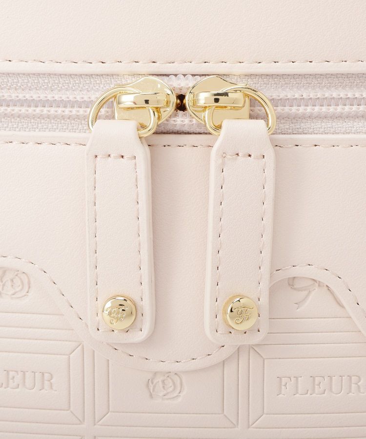 Maison de FLEUR「FLEURチョコレートキューブバッグ」|ハンドバッグ|